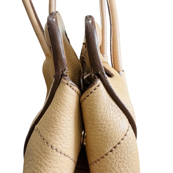 Prada Pebbled vitello daino tote Leather Bag **missing long strap** - Picture 16 of 16